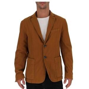 Barena Venezia Tobacco Unstructured Stretch-cotton Corduroy Blazer 46/ US S #C